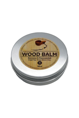 Wood Balm Doğal Yağ Ahşap Kuksa Bakım Kremi Cilası 100 Ml