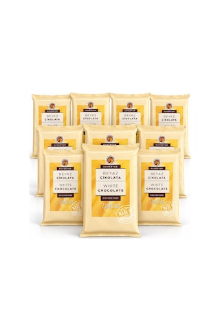 Altınmarka Beyaz Kuvertür Çikolata 2,5 Kg X 10 Adet