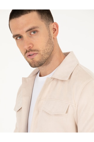 Pierre Cardin Erkek Bej Deri Mont-kaban 50275817-591