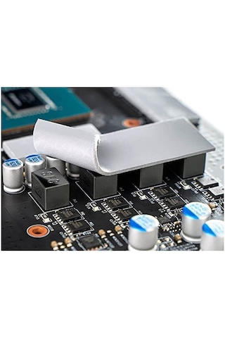Wozlo 0 5mm 22 70mm Termal Pad M2 Ssd Chipset Soğutucu 7x2cm Yüksek İletken Gri 13w/mk