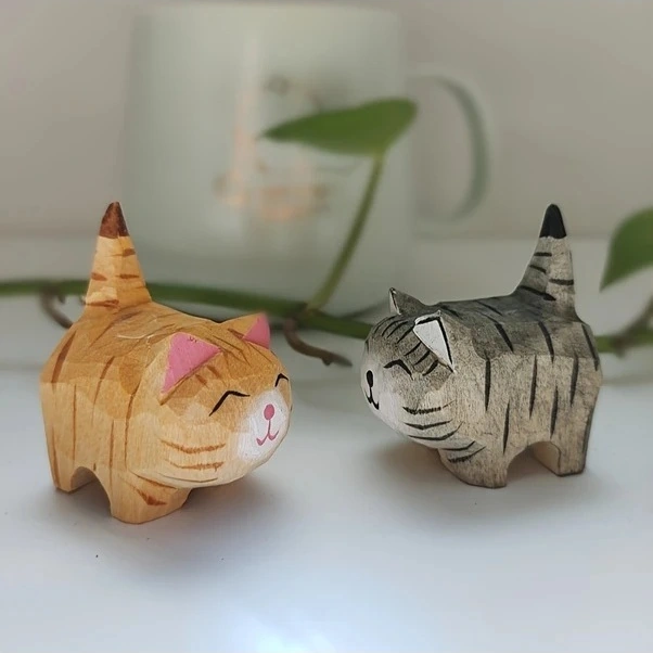 Trendooze Gaojunshop01 Eldiven Şişman Kedi Ev Dekorasyon Hediye Kırmızı Renk