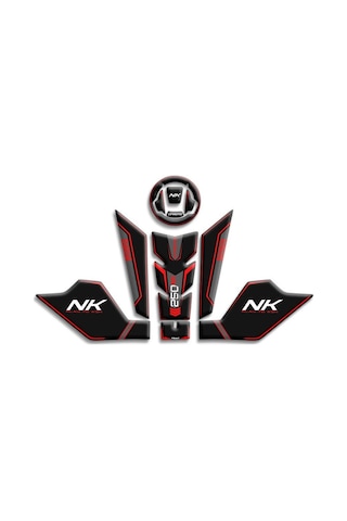 Cfmoto 250nk Tank Pad Set 2023-2026 Kırmızı Diğer