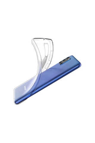 Samsung Galaxy Uyumlu A31 Kılıf Lüx Şeffaf Silikon Kılıf