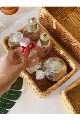 Home Set Meyveler İçin Örgülü Sepet 192893127 Kahverengi