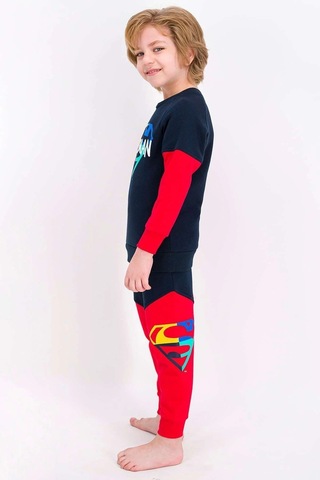 Superman Erkek Çocuk Lisanslı Lacivert Eşofman Takımı