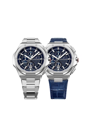 Jacques Philippe Jpqgc481336xs Erkek Kol Saati Ve Yedek Kordon Metalik Gri