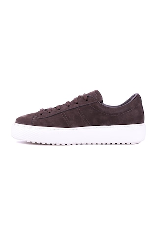 Shoetyle - Hakiki Nubuk Deri Kahverengi Erkek Sneaker - 666-01-0346-1454 Kahve Rengi