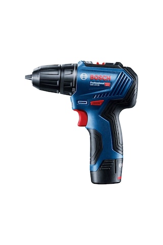 Bosch Professional 06019G9001 GSR 12V-30 2x2Ah Çift Akülü Vidalama Makinesi 39 Parça Set