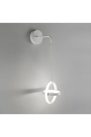 İç İçe Halka Sarkıt Led Beyaz Işık Ultra Power Led Avize 34