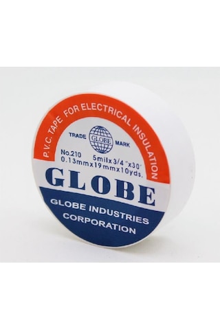 Globe İzolebant 19 Mm Elektrik Bandı Beyaz