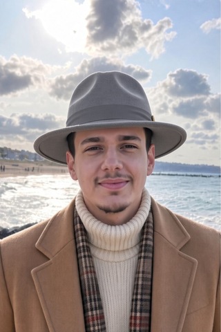 Mollycrush Erkek Kışlık Klasik Gri Fötr Şapka Şeritli Geniş Siperli Keçe Fedora Modeli Gri