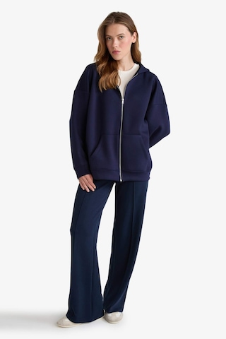 Defacto Relax Fit Normal Bel Düz Paça Modal Pantolon G2912ax25aunv245 Lacivert