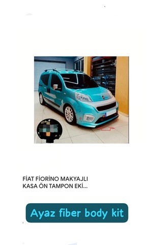 Fiat Fiorino Ön Tampon Eki Makyajlı Kasa Fiber Boyasız
