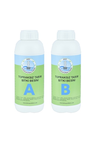 Topraksız Tarım Bitki Besini 1 Lt A 1 Lt B 1 Topraksız Tarım Bitki Besini 1 Lt A 1 Lt B 1