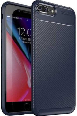Apple Uyumlu iPhone 8 Plus Kilif Karbon Silikon Case 389459878
