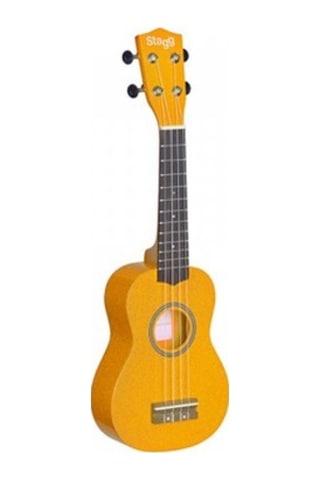 Stagg Us-lemon Soprano Ukulele Lemon+bag
