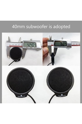 Shuai Yan 5.0 Bluetooth Motosiklet Kask Interkom Kulaklık 9482