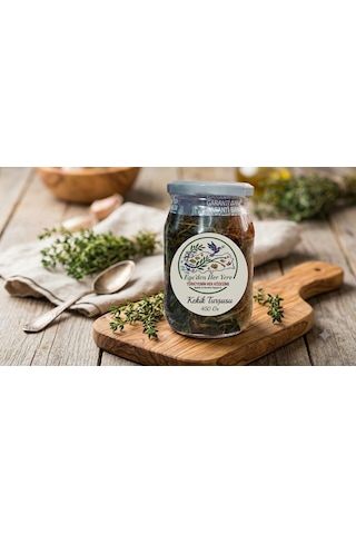 Ev Yapımı Dağ Kekiği Turşusu - 450 Gr