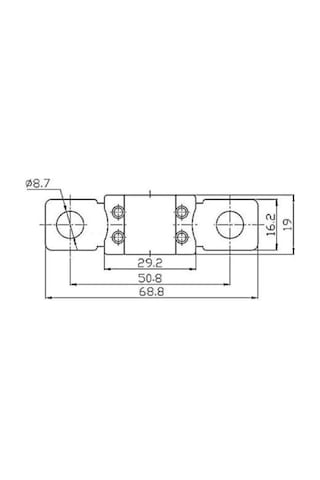 Victron Mega-Fuse 300A-32V Paket Içinde 5 Adet