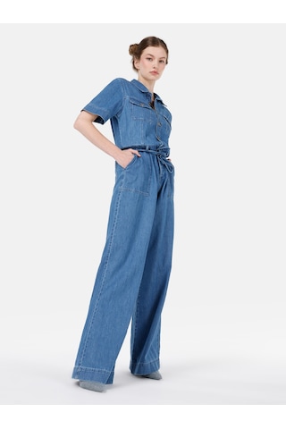 Colins Mavi Kadın Pantolon Cl1068654 Q1.v1 Dn43294 Denim