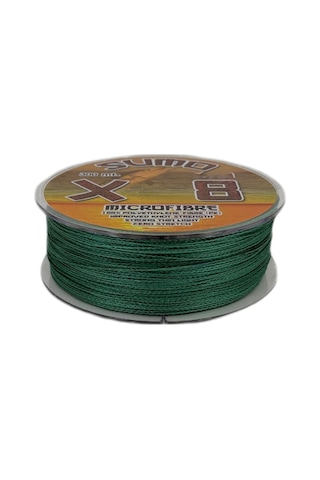 Effe Sumo X8 Ip Misina 300M Polietilen Microfiber Ip Misina Yeşil