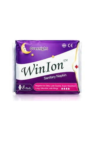 Winalite Winlon Negatif İyonlu Ped Karma Set 3'lü