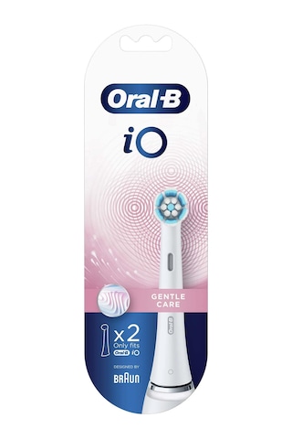 Oral-B iO Gentle Care Beyaz Diş Fırçası Yedek Başlığı 2'li