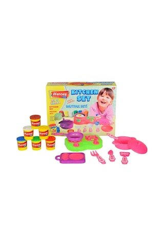 Heroes Mutfak Seti Oyun Hamuru Seti 15 Parça Ern-577