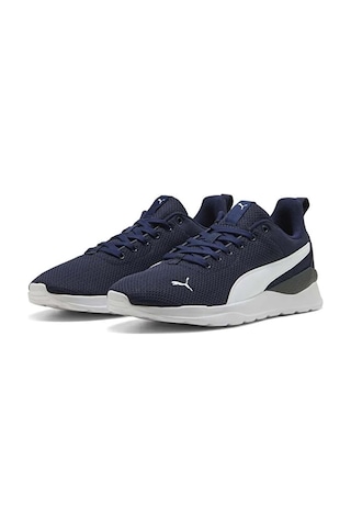 Puma 405506 02 Anzarun Lite Tdp Lacivert-beyaz Erkek Spor Ayakkab Lacivert