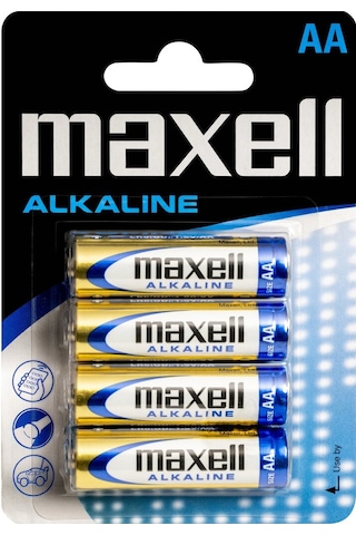 Maxell Lr6 Aa Lin Kalem Pil 4 Lü Paket Blister