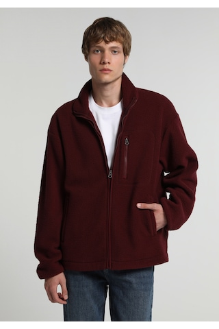 Colin's Colins Relaxed Fit Fermuarlı Erkek Bordo Ceket Cl1081812 Q1.v1 Brd