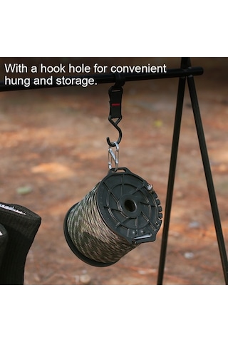 Novahub 9 Çekirdekli Dayanıklı Nilon İp - 100m Kamp & Açık Hava İpi, Renkli Set Çok Renkli