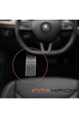 Skoda Scala Krom Ayak Dinlendirme Pedalı - 2019 Ve Üzeri