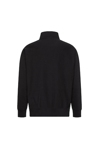 Calvin Klein Jeans Uzun Kollu Premium Penye Mikro Monologolu Erkek Siyah Sweatshirt Lv04rd236g-ub1 Siyah