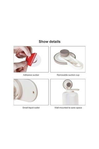 Tongxida Bosphorusboutique Sones Şişe Sabunluk Mutfak Monte Lavabo Jeli Duvara Montaj Dezenfektanı Diğer