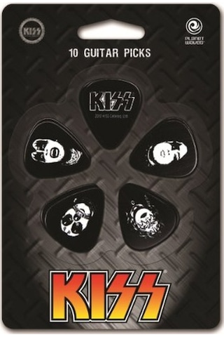 Planet Waves Kiss Logo Guitar Picks Light - 10 Adet Pena