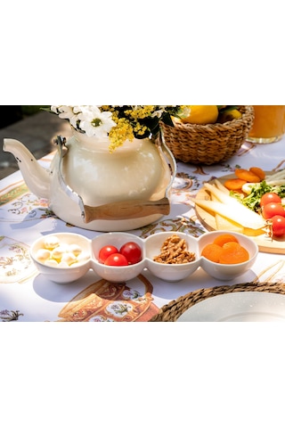 Madame Coco New Petit Concept 4 Bölmeli Küçük Sunum Tabağı 1kserv005930,5x10,2x5cm-std