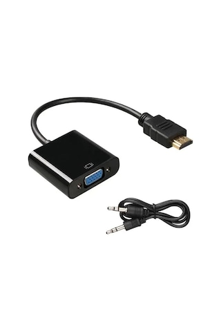 Senseı Sp-hd-vga Audıo Hdmı To Vga Dönüştürücü Adaptör
