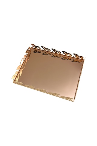 Canba G Gold Dikdörtgen Tepsi 40 Cm