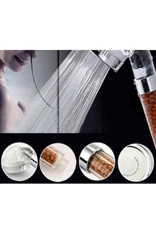 Sardıcı %50 Su Tasarruflu Arıtmalı Filtreli Mineralli Duş Başlığı Diğer