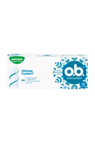 O.b. Procomfort Tampon Süper Plus 16'li 3 Paket Toplam 48 Adet