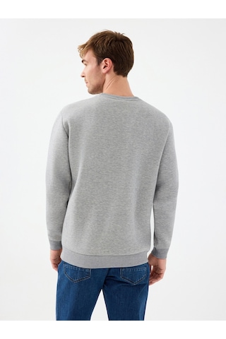 LOFT Regular Fit Erkek Sweatshirt Lf2041178 Q1.v1 Gri Melanj
