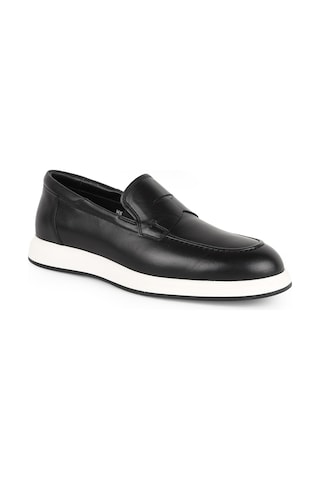 Lbr Erkek Loafer %100 Hakiki Deri Bağcıksız Penny Makosen Hafif Beyaz Eva Taban Klasik Günlük Ayakkabı H1028 Syh-byz