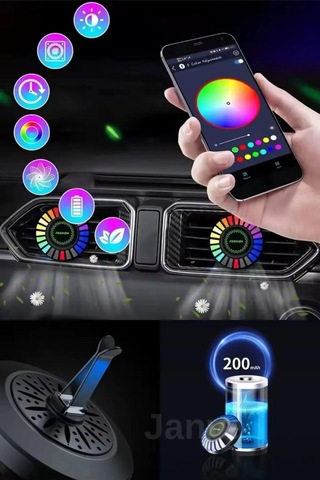 Sese Duyarlı Ekolayzer 32 Led 8 Mod 18 Renk Çubuk Led D08-rgb Siyah Ye0062