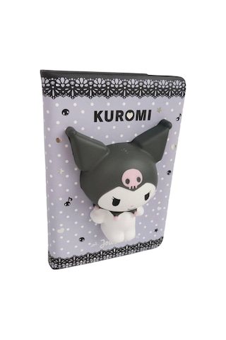 Victoria's Journals Vj Kuromi Squishi Günlük, A6 192 Sayfa.renkli 100gr. Kağıt Günlük Not Defteri Noktalı