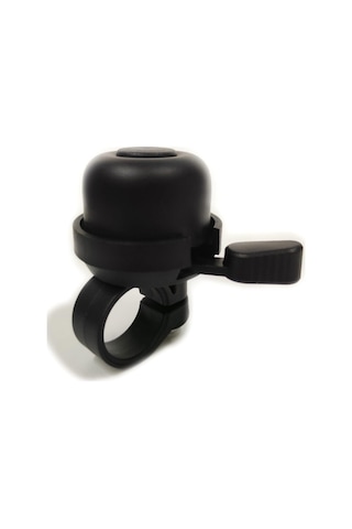 Sarissa Çocuk Bisikleti Zil 1. Kalite Plastik Gövde Metal Çan Siyah Mat Siyah