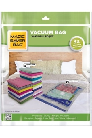 Vakumlu Hurç 4 Adet Xl 55X90 Cm Magic Saver Vakumlu Hurç Vakumlu Hurç 4 Adet Xl 55X90 Cm Magic Saver Vakumlu Hurç