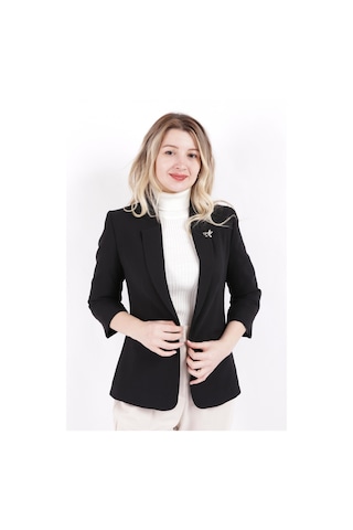 Ayhan 90179 Kadın Ceket AYHAN-90179-R1534 Siyah