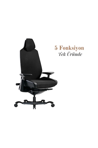 Casella Bristol Fileli Yönetici Koltuğu Ofi S Koltuğu Ergonomik, Şık Ve Fonksiyonel Siyah