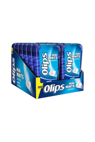 Olips Mini Mints Şekersiz Nane aromalı 12 x 12.5 G